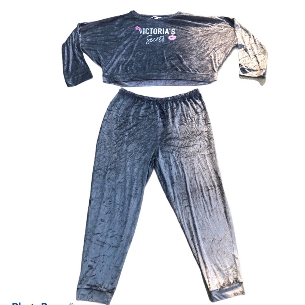 Super Cool & Beautiful Crushed Sexy Velvet Tracksuit Vintage